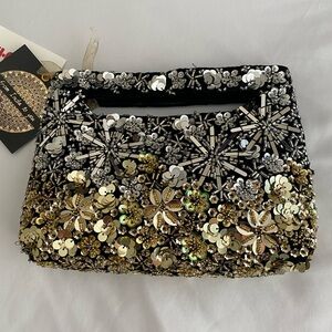 NWT Made in India Beaded Bag